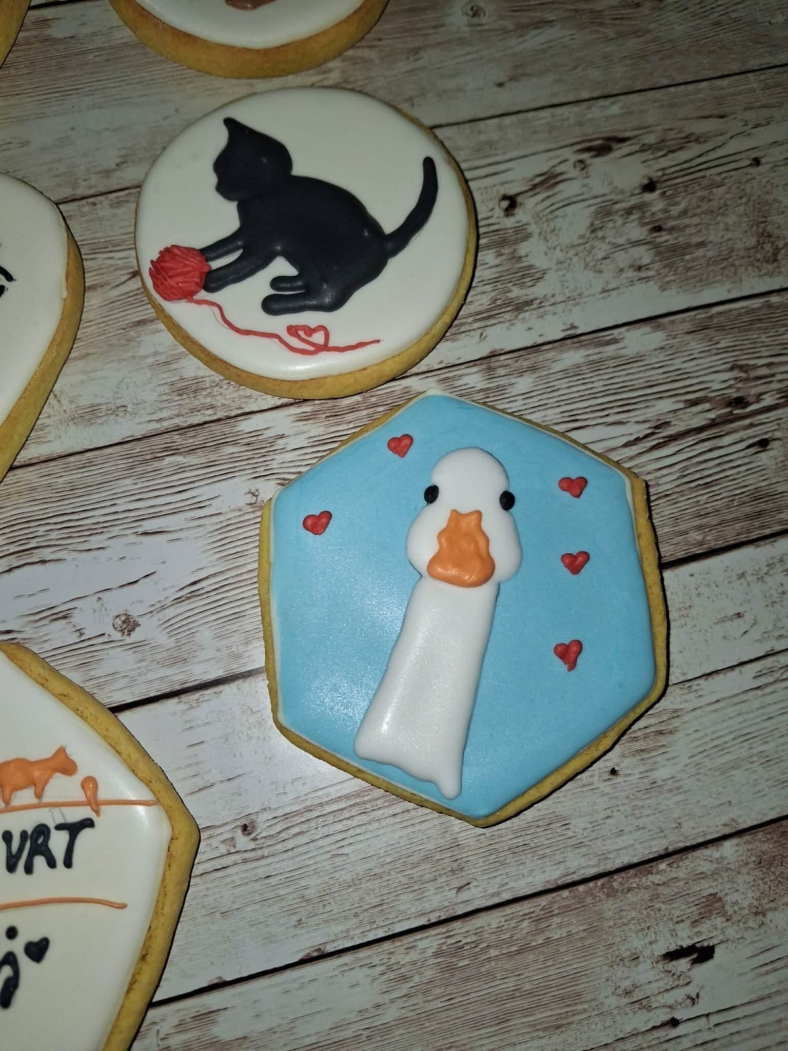 personalizovani keksići guska macka